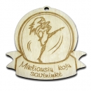 Medinis medalis "Mikliausių kojų šemininkė"